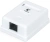 Розетка Cabeus WS-8P8C-CAT.5E-1 комп. Dual IDC кат.5E UTP бел.