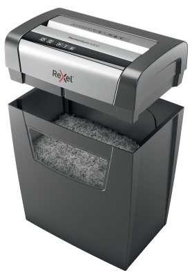 Шредер Rexel Momentum X410 (секр.P-4) фрагменты 10лист. 23лтр. скрепки скобы