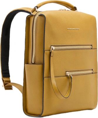 Рюкзак женский Piquadro Patricia CA6771W140/G горчичный натур.кожа