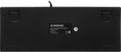 Клавиатура SunWind SW-K900G механическая черный USB Multimedia for gamer LED (1422332) кабель 1.8м