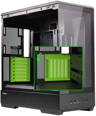 Корпус Zalman P50 черный без БП ATX 10x120mm 5x140mm 2xUSB3.0 audio bott PSU