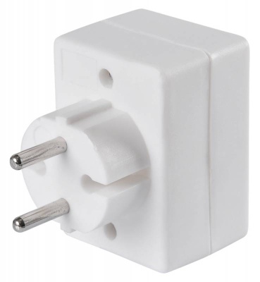 Сетевой разветвитель Buro BU-PS3F-W (3 розетки) белый (пакет ПЭ)