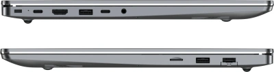 Ноутбук Tecno MegaBook K16SDA Ryzen 5 7430U 16Gb SSD512Gb AMD Radeon Graphics 16" IPS WUXGA (1920x1200) Windows 11 Home grey WiFi BT Cam 6060mAh (71005000263)