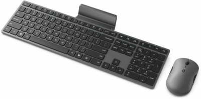 Клавиатура + мышь Lenovo 700 Modern клав:серый мышь:серый USB беспроводная BT (GX31S04977)