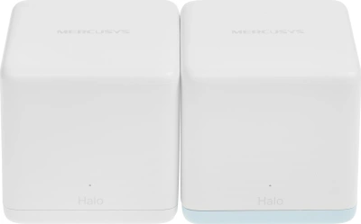 Бесшовный Mesh роутер Mercusys Halo H32G (HALO H32G(2-PACK)) AC1200 100/1000/10000BASE-T белый (упак.:2шт)