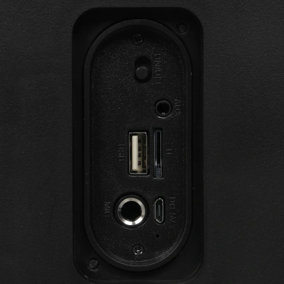 Колонка порт. Hyundai H-PS1006 черный 30W 1.0 BT 10м 1500mAh