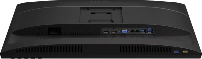 Монитор AOC 24" X24E4U черный IPS LED 16:10 HDMI M/M матовая HAS Piv 300cd 178гр/178гр 1920x1200 100Hz VGA DP FHD USB 5.22кг