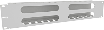 Кабельный органайзер Горизонтальный NTSS NTSS-HORGС-2U-(72) односторонний кольца 2U шир.:19" глуб.:72мм