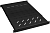 Полка стационарная Cabeus SH-J018-SS-600-100KG-BK 1U нагр.:100кг. 19" 560мм черный