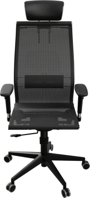 Кресло эргономичное Метта Samurai Black Edition 2.0 сиденье черный сетка с подголов. крестов. полиамид