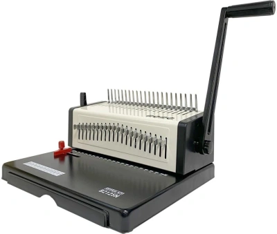 Переплетчик Office Kit B2125N A4/перф.23л.сшив/макс.500л./пластик.пруж. (4.5-51мм)