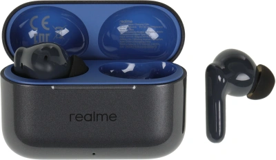 Гарнитура внутриканальные Realme Buds T200 серый беспроводные bluetooth в ушной раковине (6941764462069)