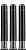 Картридж для перьевой ручки Deli SF456BLACK картр.:черный черн.:черные (упак.:6шт)
