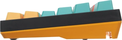 Клавиатура A4Tech AT87 Renegade черный/зеленый USB for gamer LED (AT87) кабель 1.8м