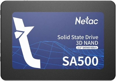 Накопитель SSD Netac SATA-III 256GB NT01SA500-256-S3X SA500 2.5"