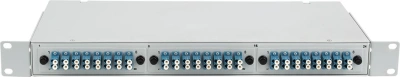 Кросс Suprlan09-0256 19" 1U 24xLC/UPC duplex 9/125 OS1/OS2