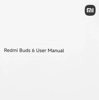 Гарнитура внутриканальные Xiaomi Redmi Buds 6 зеленый беспроводные bluetooth в ушной раковине (BHR9245GL)