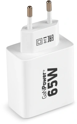 Сетевое зар./устр. Digma Pro DPW6B 65W 3.25A (PD+QC) 2хUSB-C/USB-A универсальное белый (DPW6B5GX12WH)