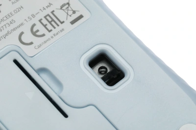 Мышь Acer OMR205 белый/голубой оптическая 1200dpi беспров. USB для ноутбука 3but (ZL.MCEEE.02H)