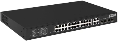Коммутатор Osnovo SW-62444(400W) 24PoE 400W неуправляемый