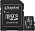 Флеш карта microSDXC 256GB Kingston SDCS3/256GB Canvas Select Plus V10 A1 + adapter