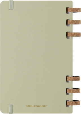 Еженедельник Moleskine ACADEMIC SPIRAL Large 150х210мм 200стр. спираль киви