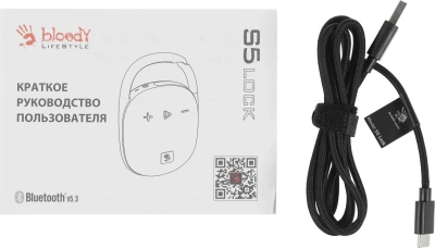 Колонка порт. A4Tech Bloody S5 Lock синий 5.5W 1.0 BT 12м 1200mAh (S5 LOCK BLUE)