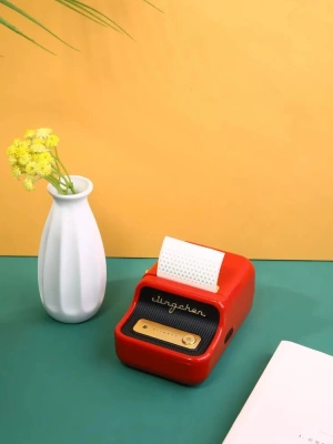 Термопринтер Niimbot B21S (1746726) 203dpi 60мм/с/USB/BT для печ.этик. красный