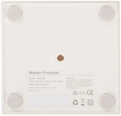 Проектор Wanbo Cube 2 Pro LCD 500Lm ANSI (1920x1080) 2000:1 ресурс лампы:20000часов 1xUSB typeA 1xHDMI 1.64кг