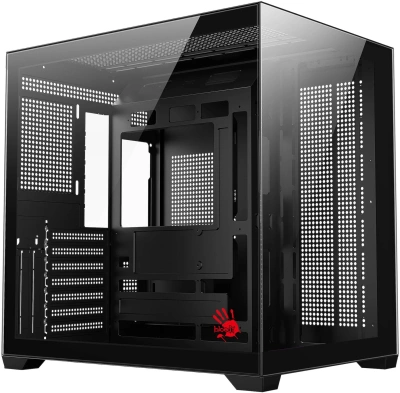 Корпус Bloody CC-122 черный без БП ATX 10x120mm 1xUSB2.0 1xUSB3.0 audio