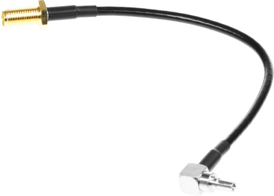 Кабель Рэмо SMA solid Cu 0.14м черный CRC9 (m)-SMA (f) (упак.:1шт) (CRC9)