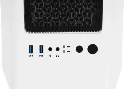 Корпус Aerocool Aero One Frost-G-WT-v1 белый без БП ATX 4x120mm 2x140mm 2xUSB3.0 audio bott PSU