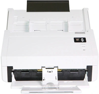 Сканер протяжный Avision AD345GL (000-1093-02G) A4 белый/черный