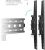Стойка для телевизора Kromax OMEGA-19 черный 30"-70" макс.55кг напольный мобильный Стойка для телевизора Kromax OMEGA-19 черный 30"-70" макс.55кг напольный мобильный
