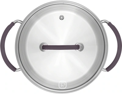 Кастрюля Rondell Akzent RDS-1388 3.1л. d=20см (с крышкой) стальной