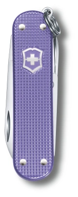 Нож перочинный Victorinox Classic SD Alox Electric Lavender (0.6221.223G) 58мм 5функц. подар.коробка