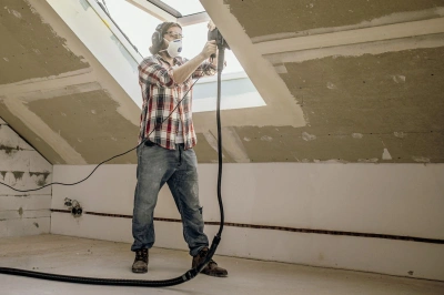 Строительный пылесос Karcher WD 3 P V-17/4/20 Workshop 1000Вт (уборка: сухая/влажная/выдув/сбор воды) желтый
