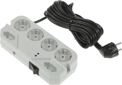 Сетевой фильтр Most CHV 5м (6 розеток) белый (коробка)