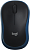 Мышь Logitech M185 черный/синий оптическая 1000dpi беспров. USB для ноутбука 2but (910-002632)