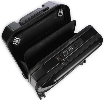 Чемодан Piquadro PQ LIGHT (BV6552PQL/NO) 23x41x40см 28л. поликарбонат черный