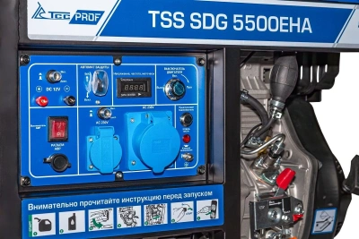 Генератор ТСС SDG 5500EHA 5.5кВт