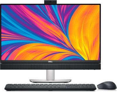 Моноблок Dell Optiplex 7420 Plus 23.8" Full HD i7 14700 (2.1) 32Gb SSD1Tb UHDG 770 CR Windows 11 Pro GbitEth WiFi BT 240W клавиатура мышь Cam черный 1920x1080