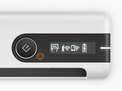 Сканер протяжный Epson WorkForce DS-80W (B11B253402) A4 белый