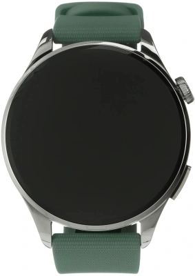 Смарт-часы Xiaomi Watch 5 47мм 1.54" AMOLED корп.серебристый рем.зеленый разм.брасл.:135-205мм (BHR07WPGL)