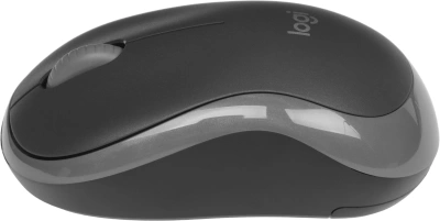Мышь Logitech M186 черный/серый оптическая 1000dpi беспров. USB для ноутбука 2but (910-004131)