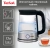 Чайник электрический Tefal Glass Kettle KI750D30 1.7л. 2400Вт серебристый корпус: стекло/металл/пластик (8010000020) Чайник электрический Tefal Glass Kettle KI750D30 1.7л. 2400Вт серебристый корпус: стекло/металл/пластик (8010000020)