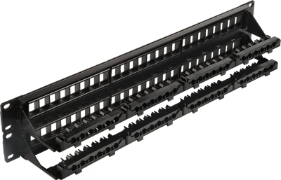 Патч-панель наборная Lanmaster LAN-PPN48OK-UTP 19" 2U 48x UTP