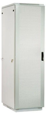 Шкаф серверный ЦМО (ШТК-М-42.6.10-4ААА) напольный 42U 600x1020мм пер.дв.перфор. задн.дв.стал.лист 2 бок.пан. направл.под закл.гайки 550кг серый 855мм 124кг 180град. 2030мм