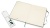 Блокнот Moleskine CLASSIC QP092K15 XLarge 190х250мм 192стр. нелинованный твердая обложка зеленый