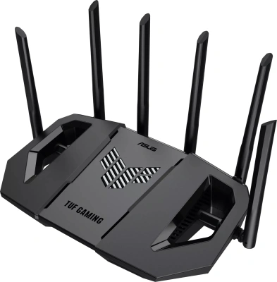 Роутер беспроводной Asus TUF-BE9400 BE9400 100/1000/2500BASE-T черный